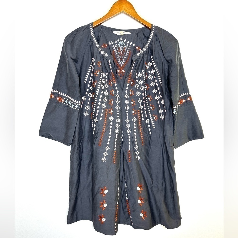 Odd Molly (Anthropologie) Embroidered Tunic Dress